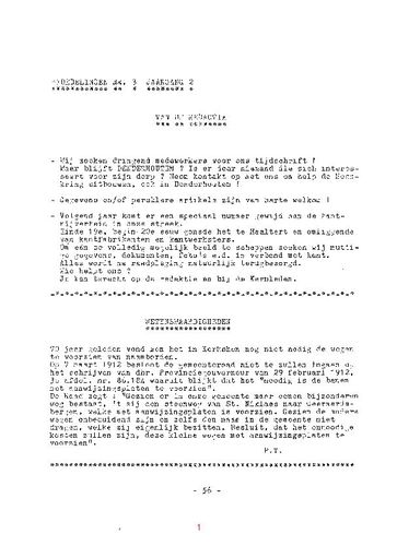 Kaft van Mededelingen 1982-3